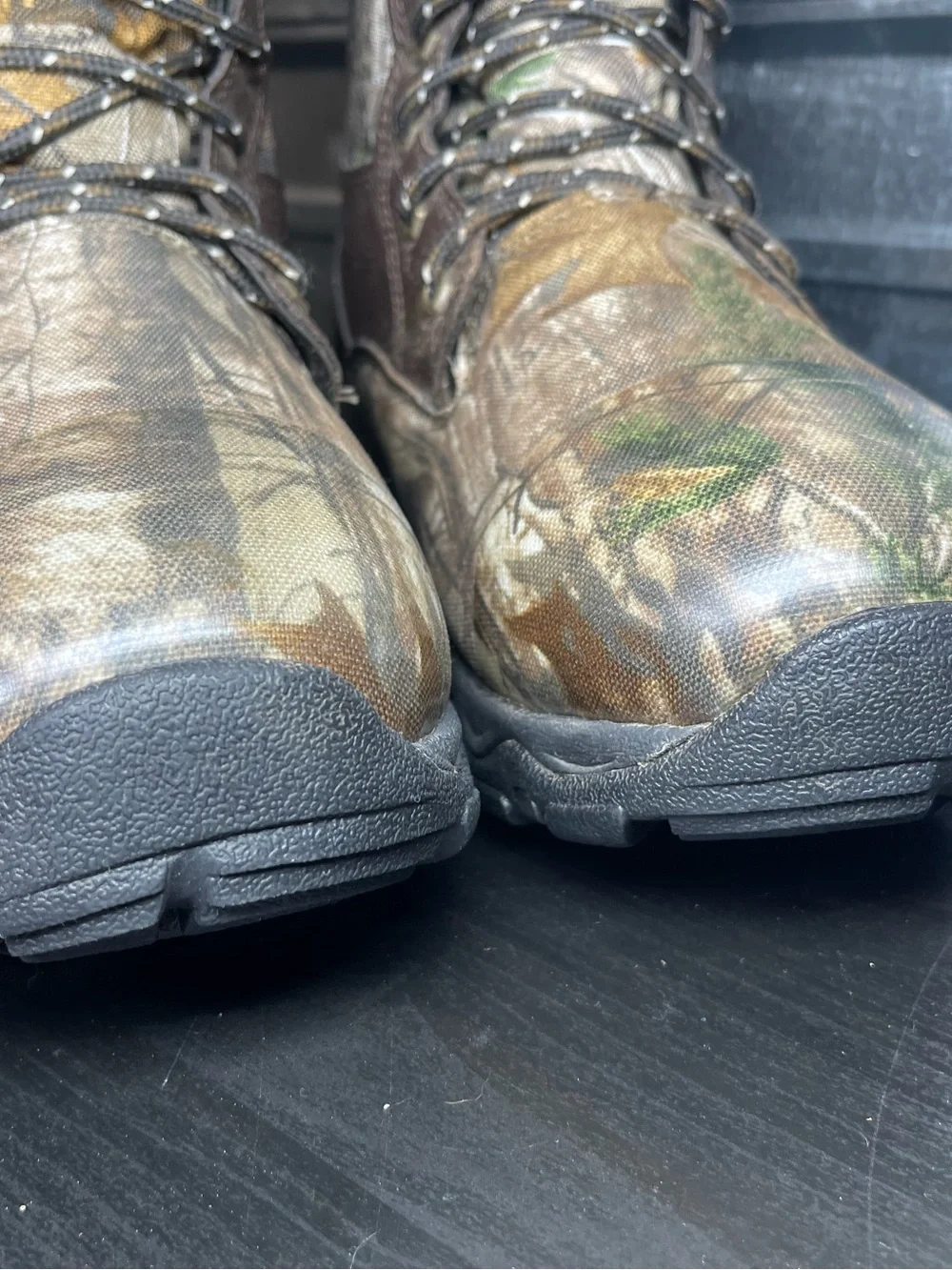 Herman Survivors Mens Size 9 Camo Hunting Boots 3M Thinsulate Waterproof